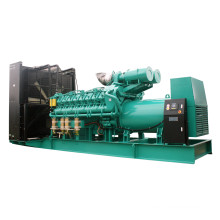 60Hz 1200rpm Diesel Fuel Natural Gas Generator Set 1365kw 1700kVA